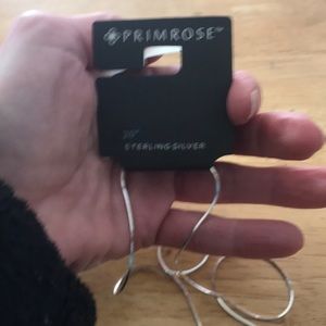 Primrose Sterling Silver 2 Box Chain 